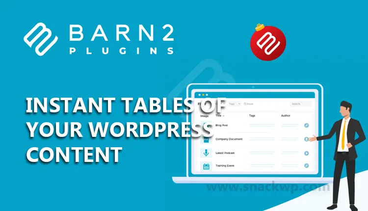 Barn2 Posts Table Pro WordPress Plugin