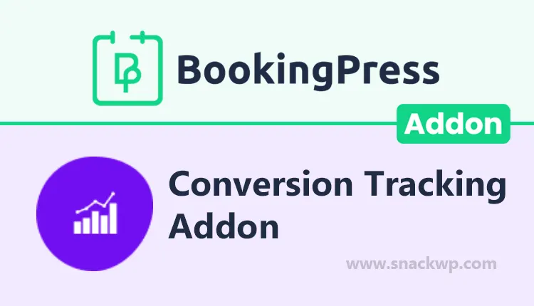 BookingPress Conversion Tracking Addon