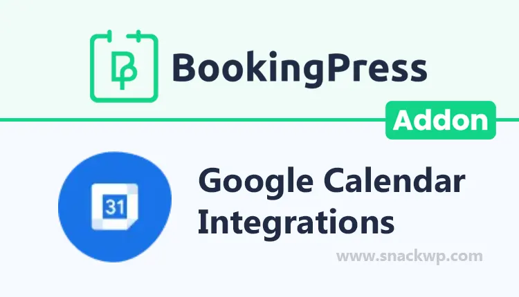 BookingPress Google Calendar Integration Addon