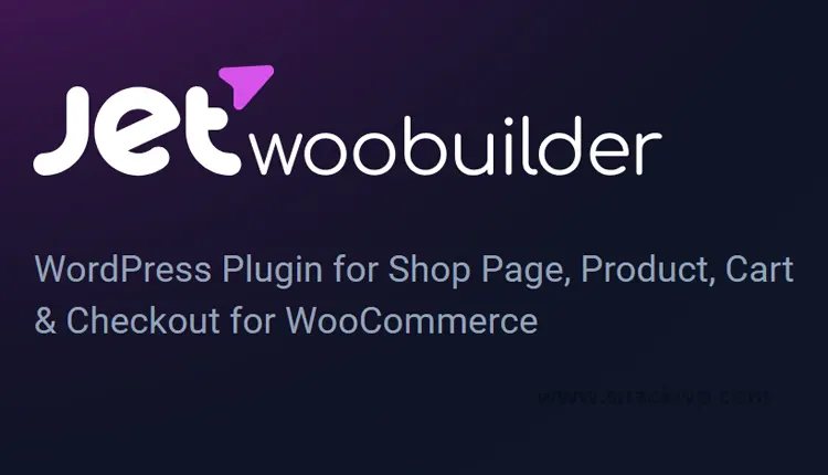 JetWooBuilder WordPress Shop Page Builder Plugin