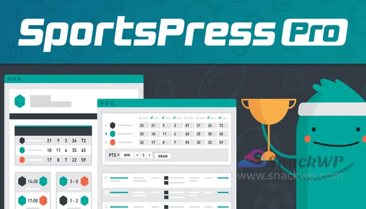 SportPress Pro Premium WordPress Sports Club Plugin