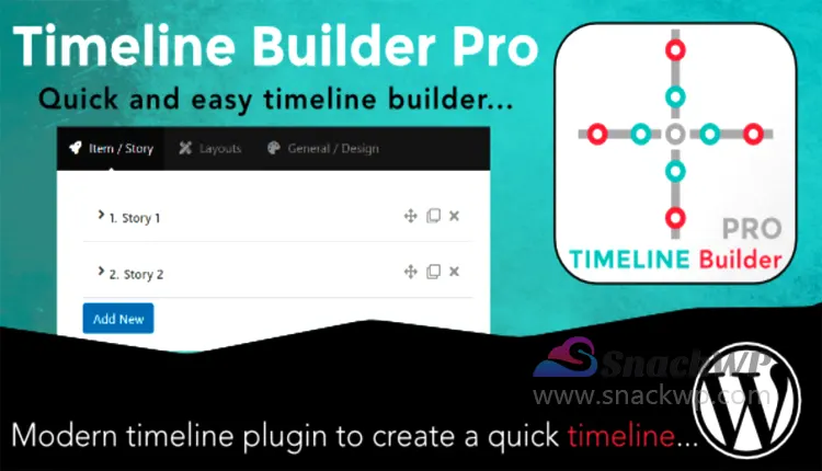 Timeline Builder Pro WordPress Modern Timeline Plugin