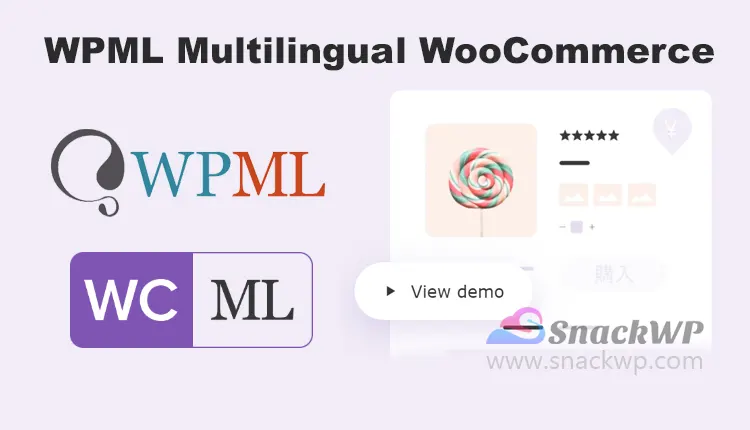 WPML Multilingual WooCommerce Addon WordPress Plugin