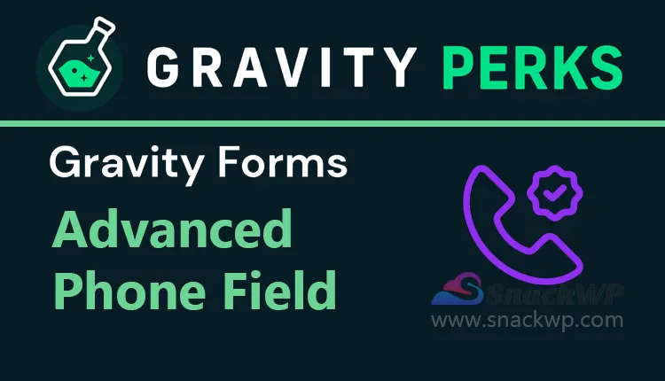 Gravity Perks Advanced Phone Field Addon WordPress Plugin