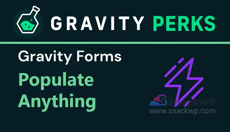 Gravity Perks Populate Anything Addon WordPress Plugin