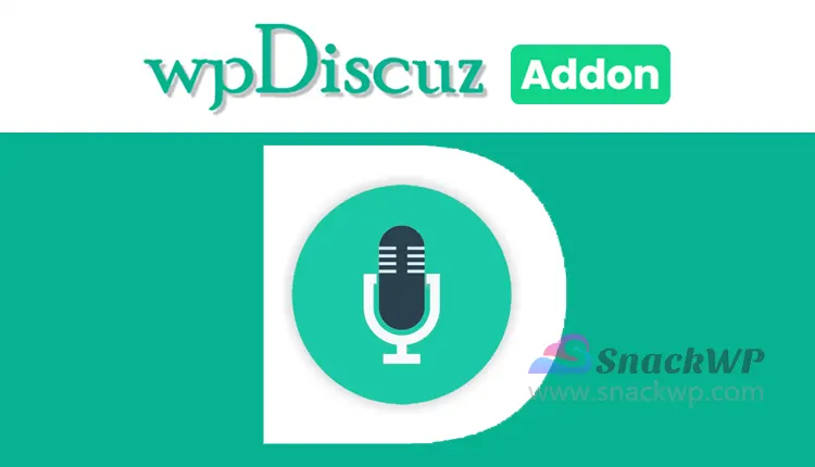 wpDiscuz Voice Commenting Addon WordPress Plugin