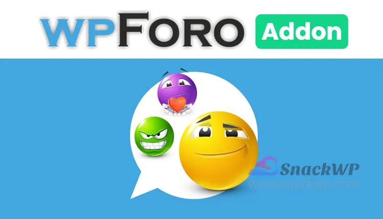 wpForo Emoticons Addon WordPress Plugin