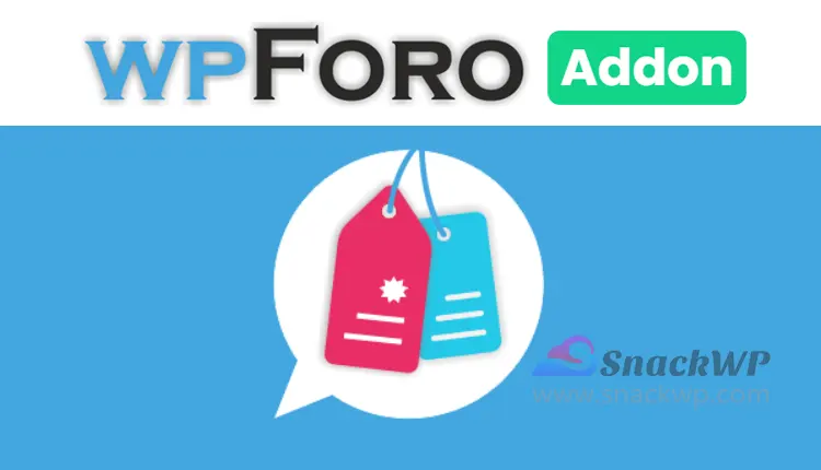 wpForo Topic Prefix & Tag Manager Addon WordPress Plugin