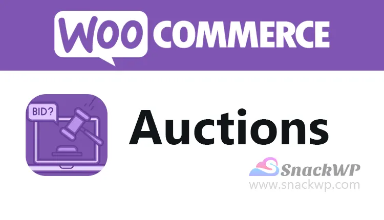 WooCommerce Auctions Extension WordPress Plugin