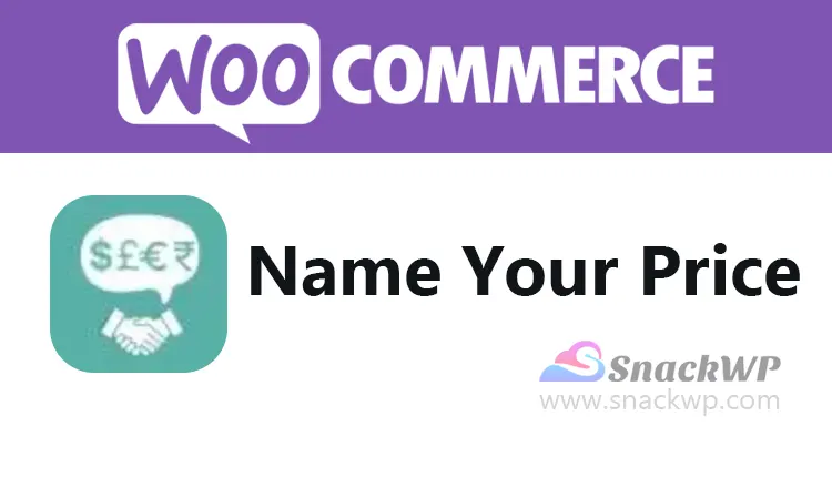 WooCommerce Name Your Price Extension WordPress Plugin