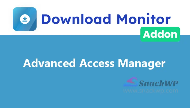 Download Monitor Advanced Access Manager Extension