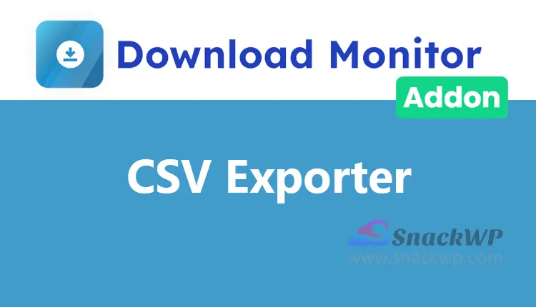Download Monitor CSV Exporter Extension WordPress Plugin