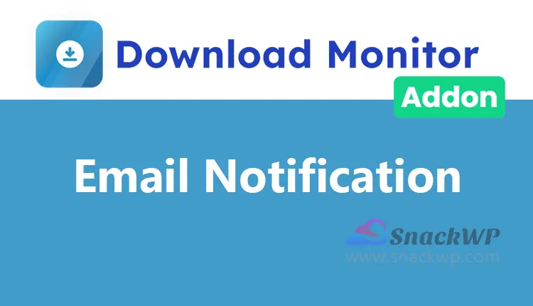 Download Monitor Email Notification Extension WordPress Plugin