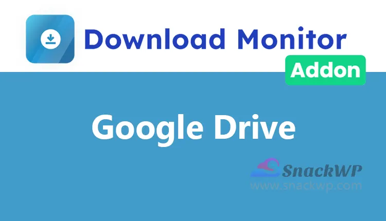 Download Monitor Google Drive Extension WordPress Plugin