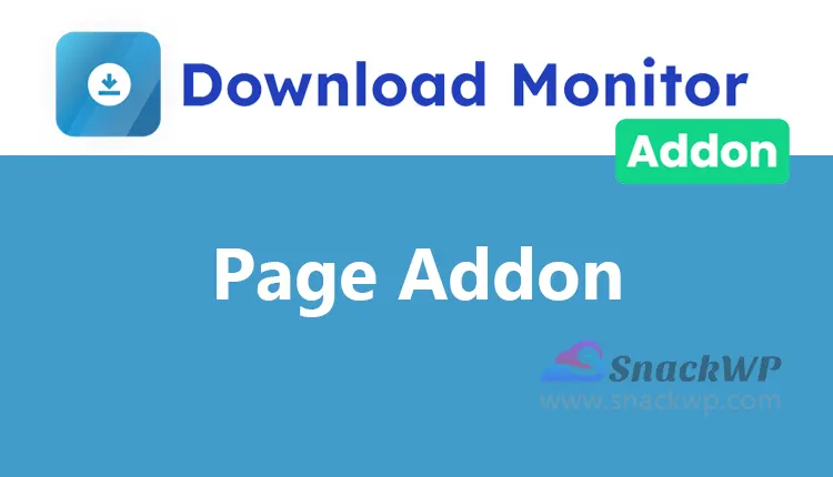 Download Monitor Page Addon WordPress Plugin