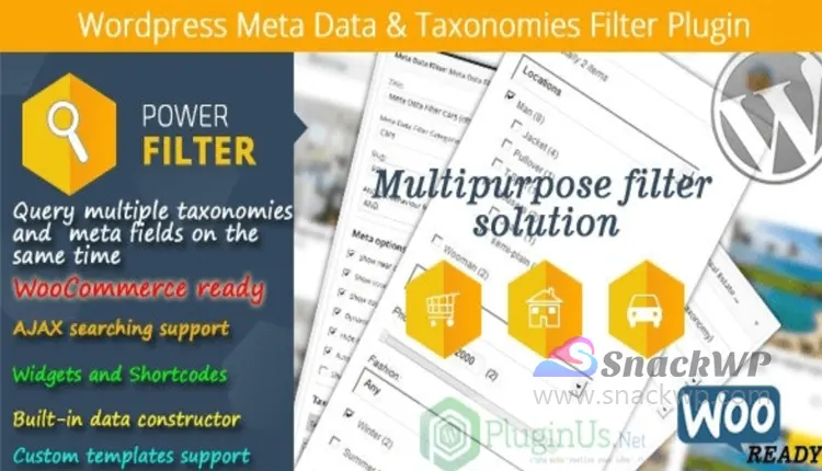 MDTF Wordpress Meta Data & Taxonomies Filter WordPress Plugin