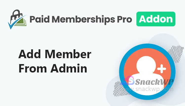 Paid Memberships Pro Add Member From Admin Addon WordPress Plugin
