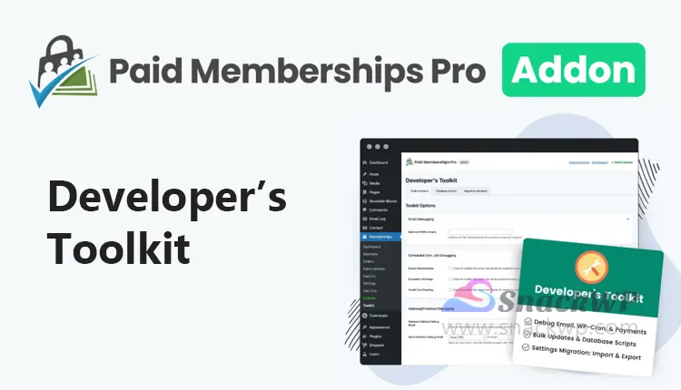 Paid Memberships Pro Developer's Toolkit Addon WordPress Plugin