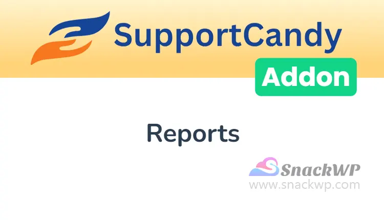 SupportCandy Reports Add-On WordPress Plugin