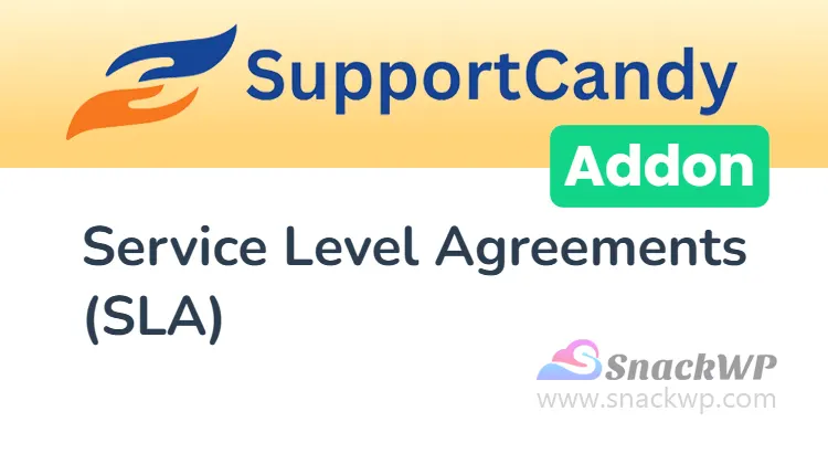 SupportCandy Service Level Agreement (SLA) Add-On WordPress Plugin