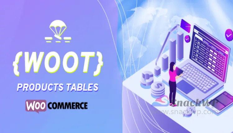 WOOT WooCommerce Active Products Tables WordPress Plugin