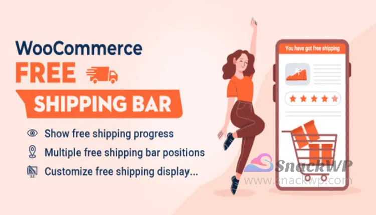 WooCommerce Free Shipping Bar Premium Increase Average Order Value