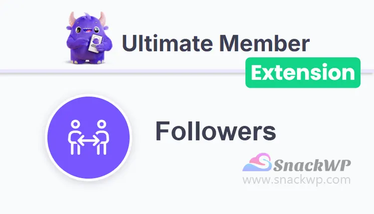 Ultimate Member Followers Extension WordPress Plugin