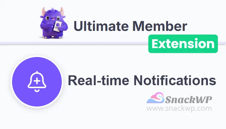 Ultimate Member Real-time Notifications Extension WordPress Plugin