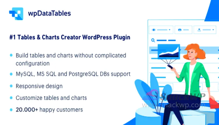wpDataTables Premium Tables and Charts WordPress Plugin