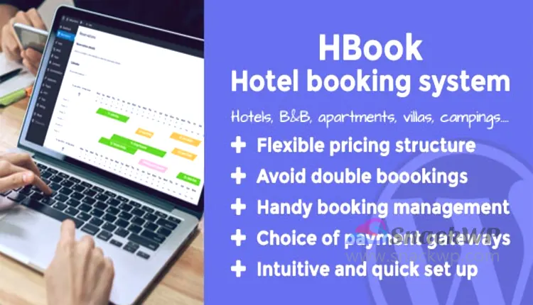 HBook Premium Hotel Booking System WordPress Plugin