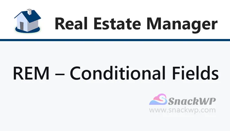 REM Conditional Fields Addon WordPress Plugin