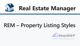 REM Property Listing Styles Addon WordPress Plugin