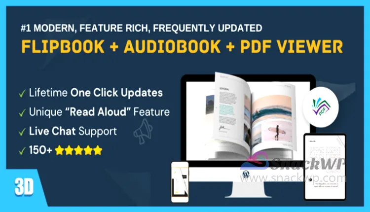 TNC FlipBook PDF Viewer Premium WordPress Plugin