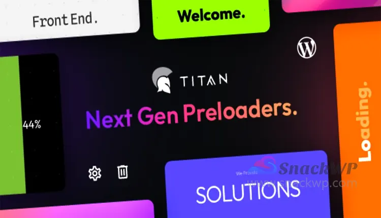 Titan Preloaders & Page Transitions Premium WordPress Plugin