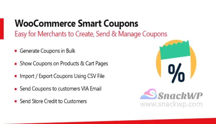 Woocommerce Smart Coupons Extended Coupon Generator WP Plugin