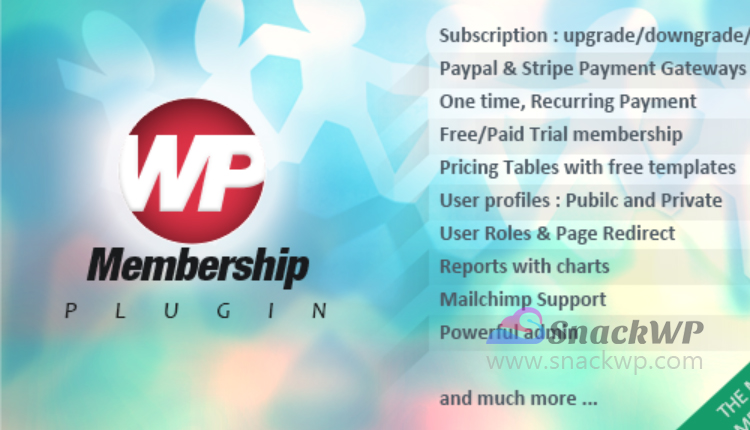 WP Membership Premium WordPress Plugin by E-plugins