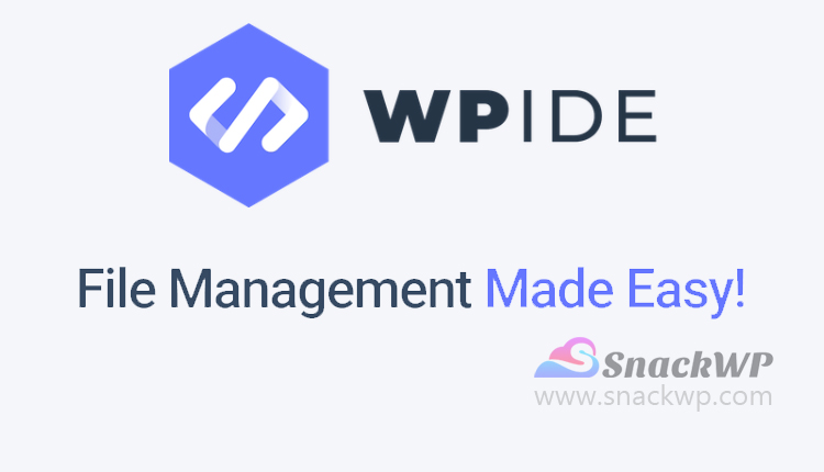 WPIDE File Manager & Code Editor Premium WordPress Plugin