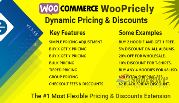 WooPricely Dynamic Pricing & Discounts for WooCommerce WP Plugin