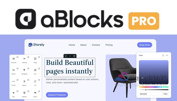 aBlocks Pro Gutenberg Blocks Premium WordPress Plugin